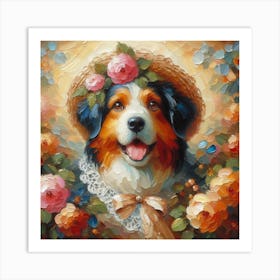 Bernese Mountain Dog Art Print