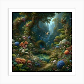 Fairytale Forest 26 Art Print