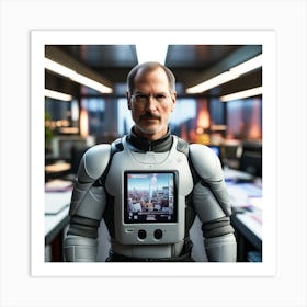 Steve Jobs 51 Art Print