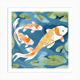 Koi Fish 6 Art Print