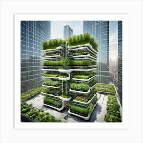 Urban Farming 1 Art Print