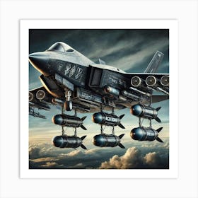 Vx F2 Venom Wing Converted Art Print