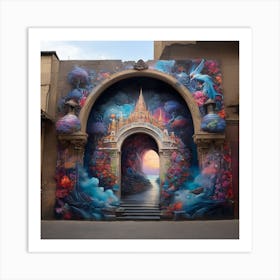 Egyptian Fantasy Art Print