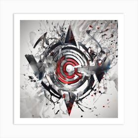 Cc Logo Art Print