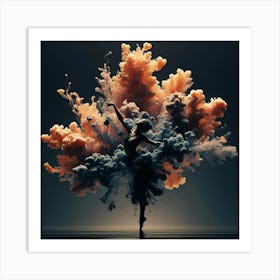 Dancer In A Cloud Art Print