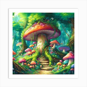 Fairy Forest Art Print