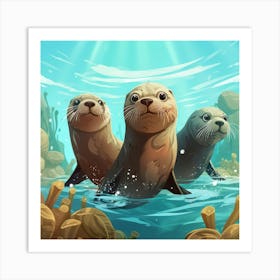 Sea Lions 2 Poster