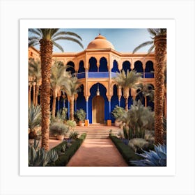 Moroccan Palace Art Print