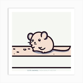 Cute Animal 7 Art Print