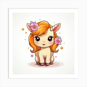 Little Unicorn 11 Art Print