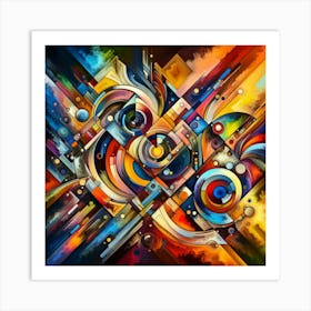 Abstract Painting 14 Art Print