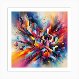 Abstract Painting Art Print