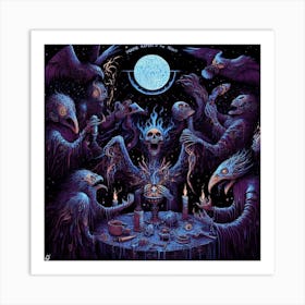 Feast Of The Dead Art Print