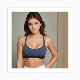 Sports Bra Top 1 Art Print