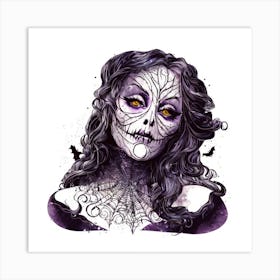 Day Of The Dead Girl 4 Art Print