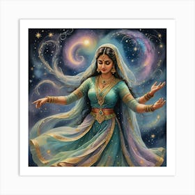 Lord Krishna Art Print