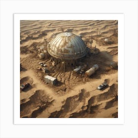 Deserted Planet Art Print