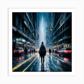 Dark City Art Print