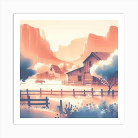 Cowboy'S Life Art Print