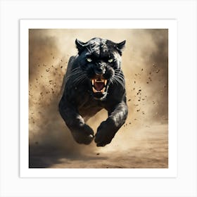 Black Panther Art Print