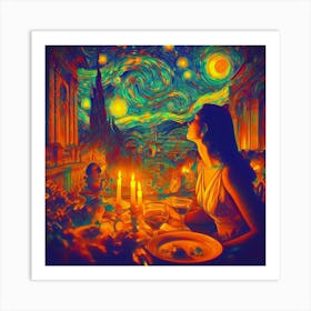 Starry Night 2 Art Print