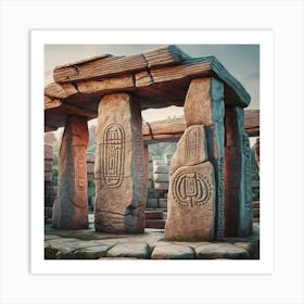 Stonehenge 1 Art Print