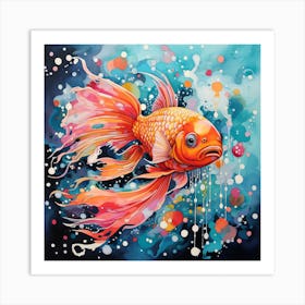 Goldfish Art Print