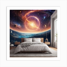 Space Wall Mural Art Print