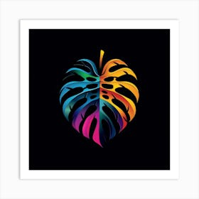 Monstera Leaf 3 Art Print