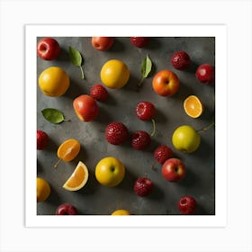 Fruit Art Print