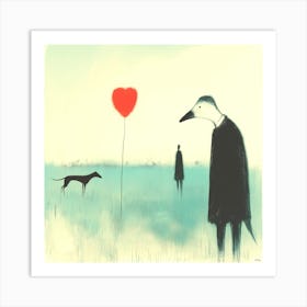 Dogs And Their People XII Art Print