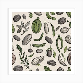 Legumes As A Logo (59) Art Print