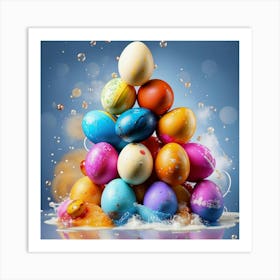 Easter Eggs 7 Art Print