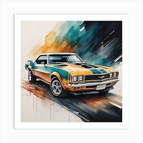 Chevrolet Camaro Art Print