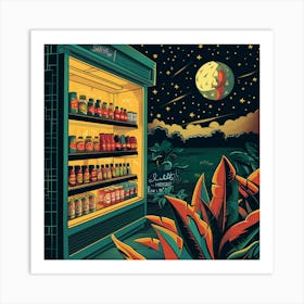 Saturday Night Art Print