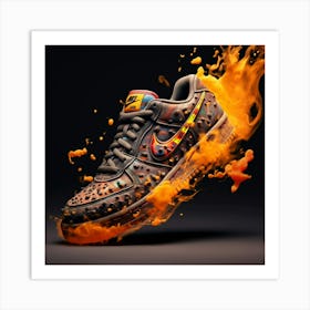 Nike Air Force 1 3 Art Print