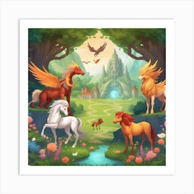 Fantasy Art 152 Art Print