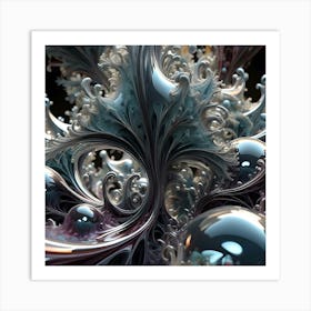 Waves Of Life 13 Art Print