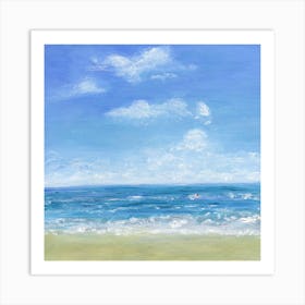 Memory of the sea 1 Art Print