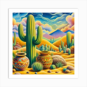 Terracotta Dreams Art Print