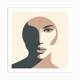 Portrait Of A Woman 6 Art Print