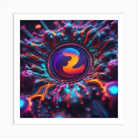 Firefox Logo Art Print