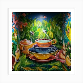 Tea Art 395 Art Print