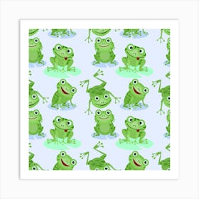 Frogs Art Print