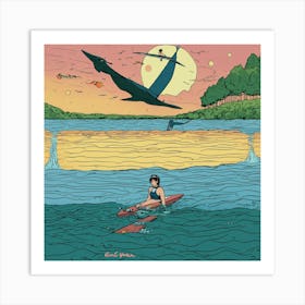 Comic Inspired Album Cover Art Print