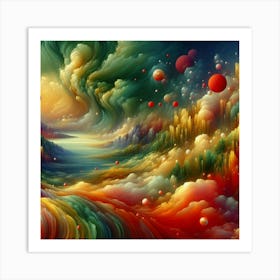 Abstract Painting 6 Art Print