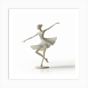 Ballerina Figurine 1 Art Print