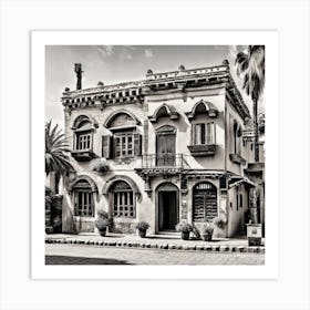 Old House In Cairo Art Print