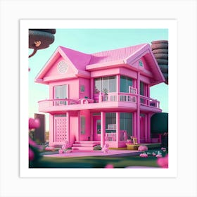 Barbie Dream House (271) Art Print