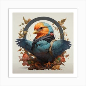 Bird Of The Forest Art Print